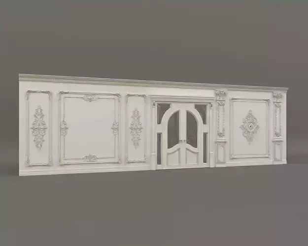 Wall Molding in Classic French style 22