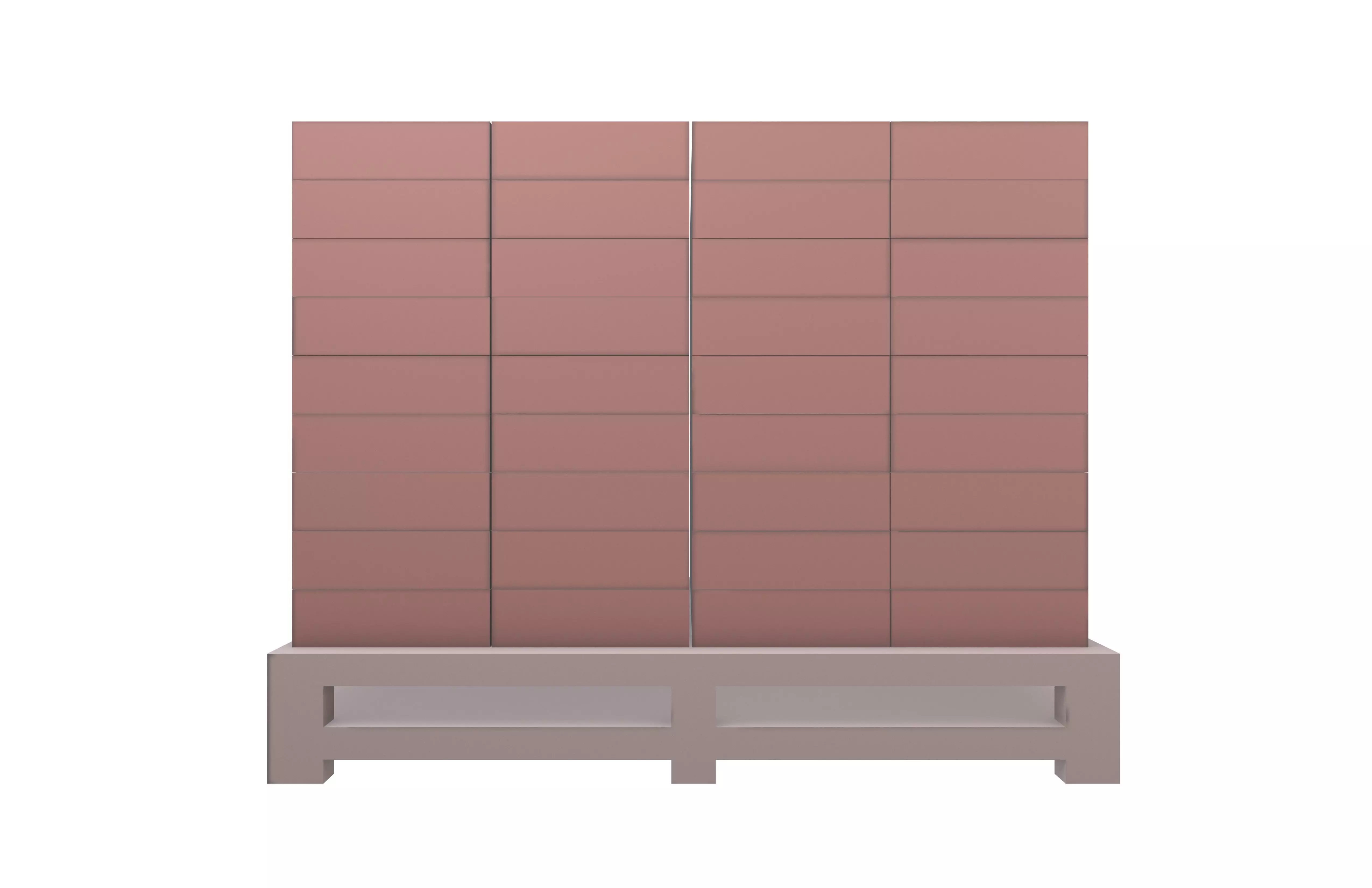 Lowpoly Pallet of Bricks v1 002 Low-poly 3D model_1