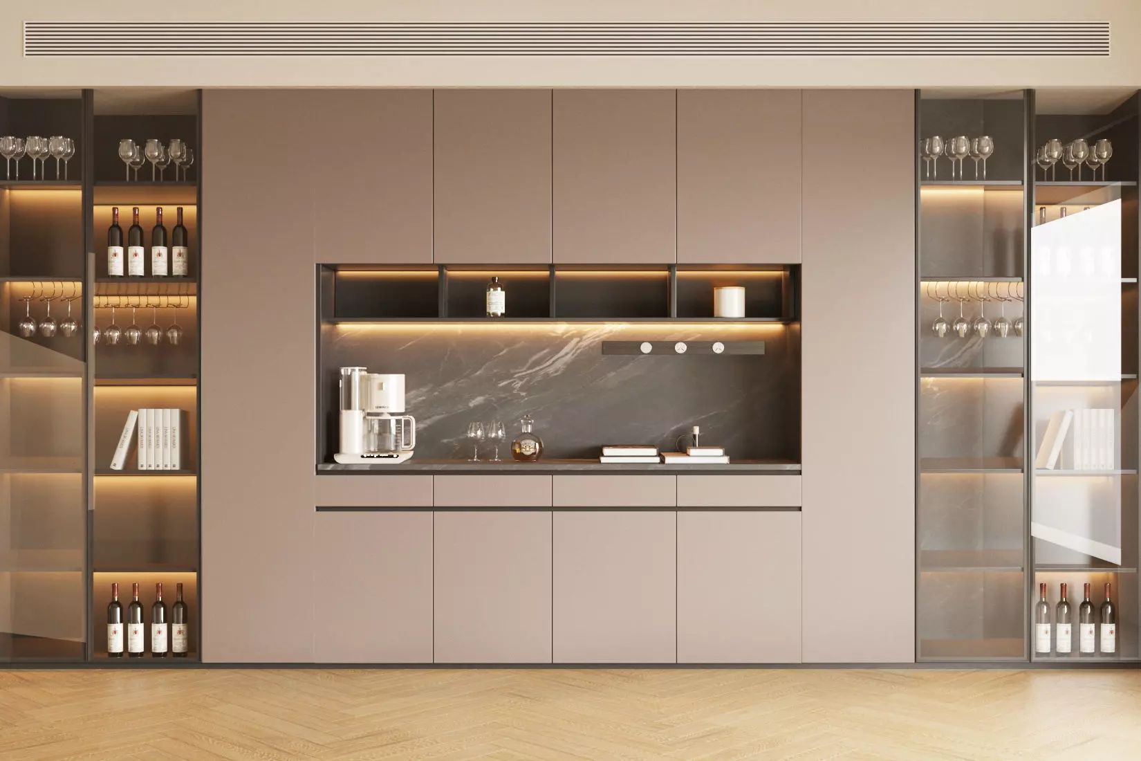 Italian style sideboard 3D model