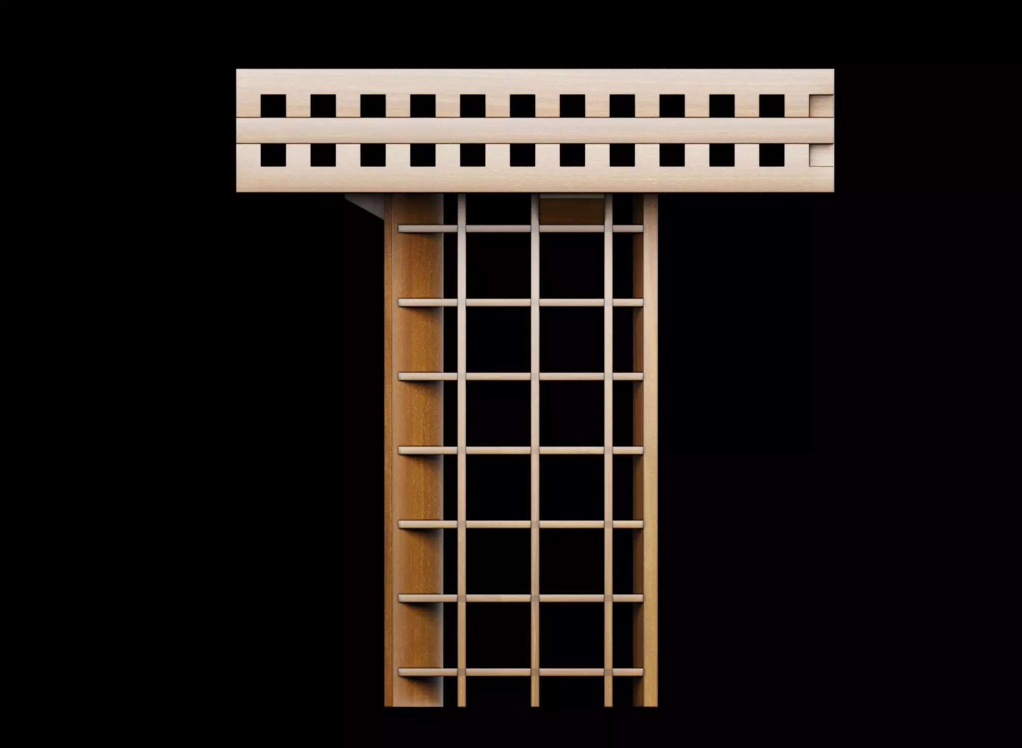 Frattini Gianfranco Writing Desk 3D model_4