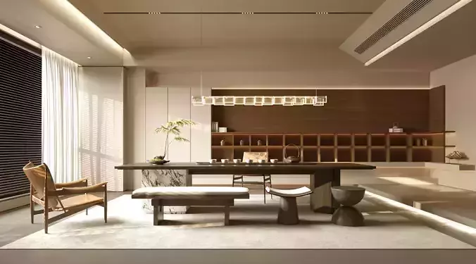 Wabi  sabi style teahouse