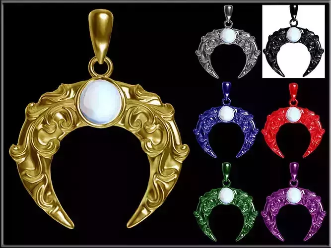 Moonstone Pendant Top