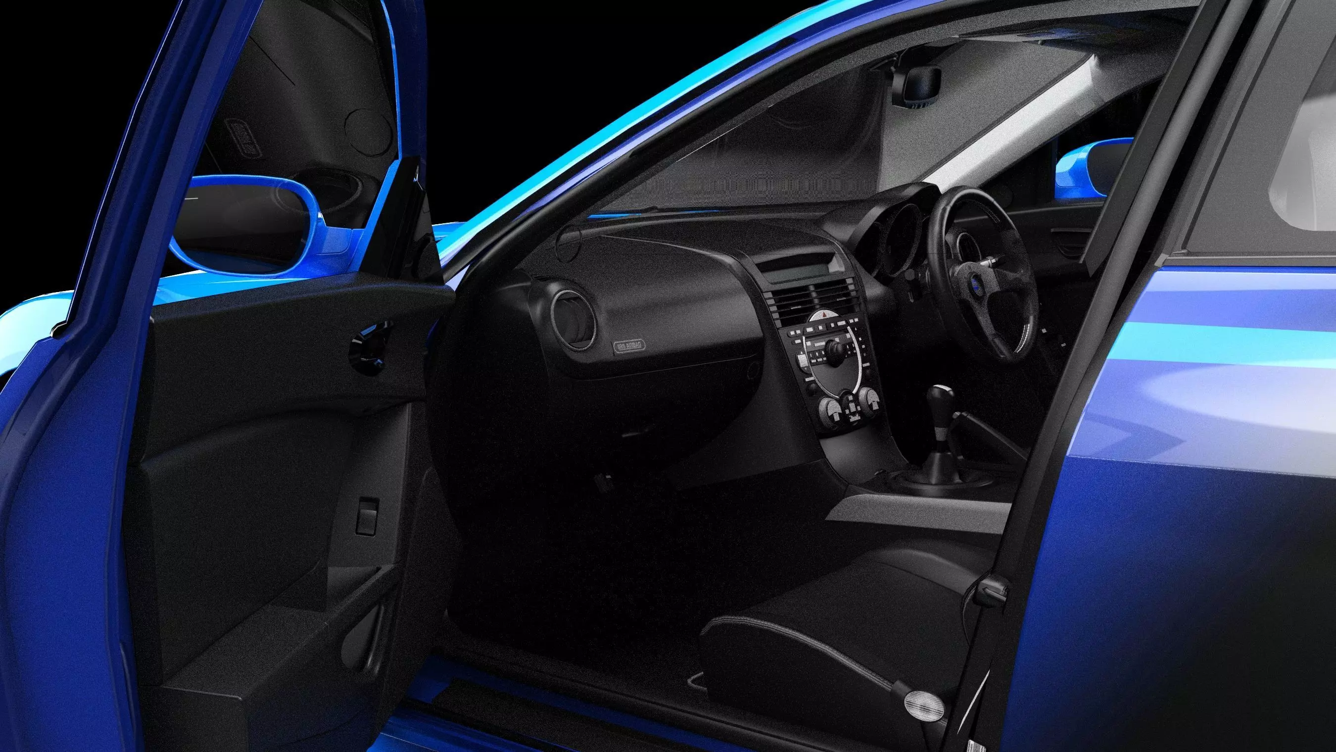 VeilSide Neela Mazda RX-8 Low-poly 3D model_10