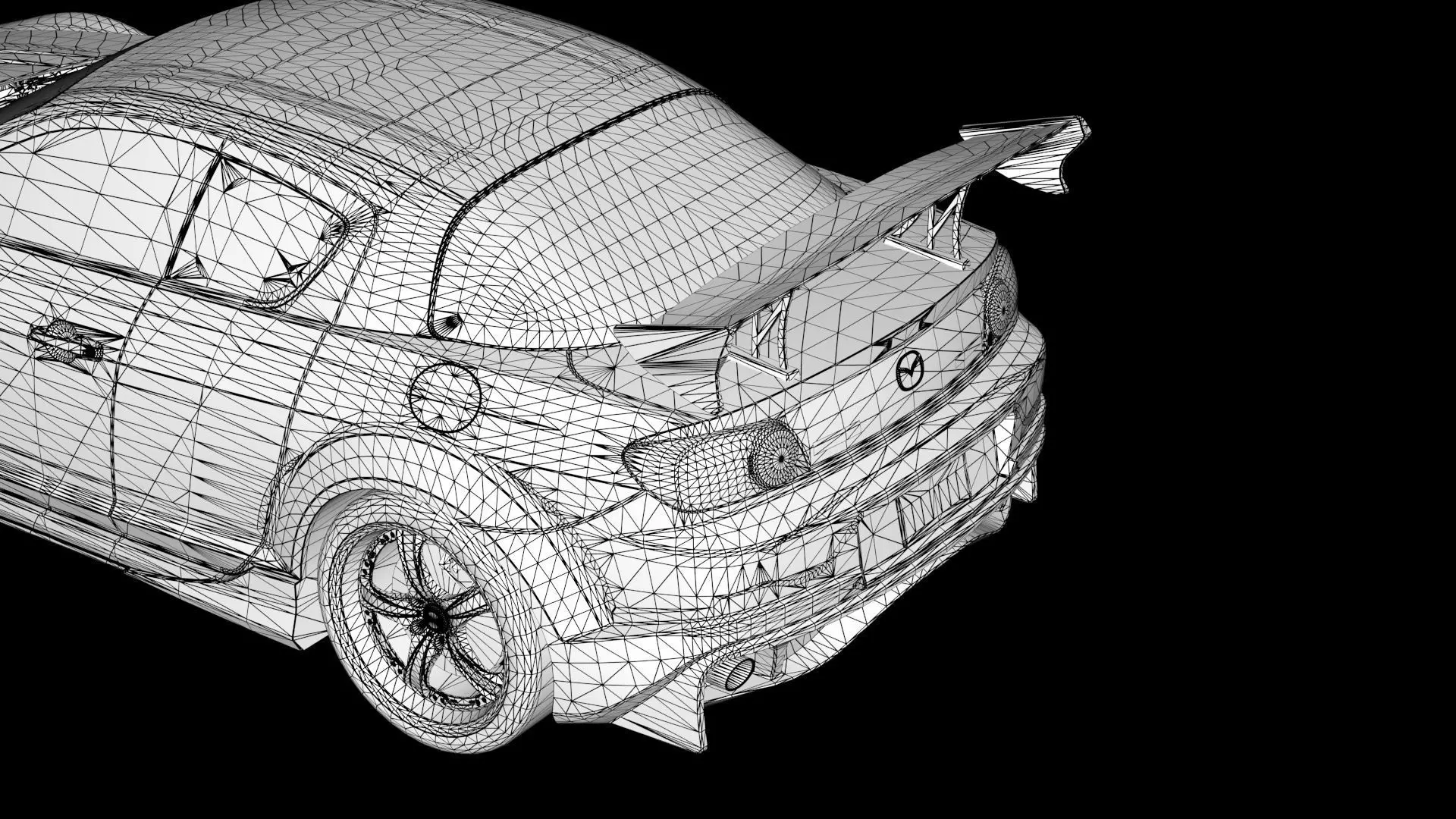 VeilSide Neela Mazda RX-8 Low-poly 3D model_17