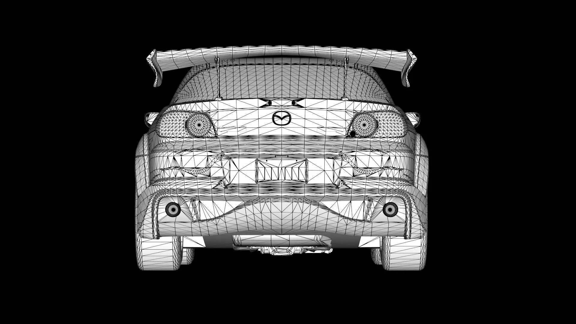 VeilSide Neela Mazda RX-8 Low-poly 3D model_18