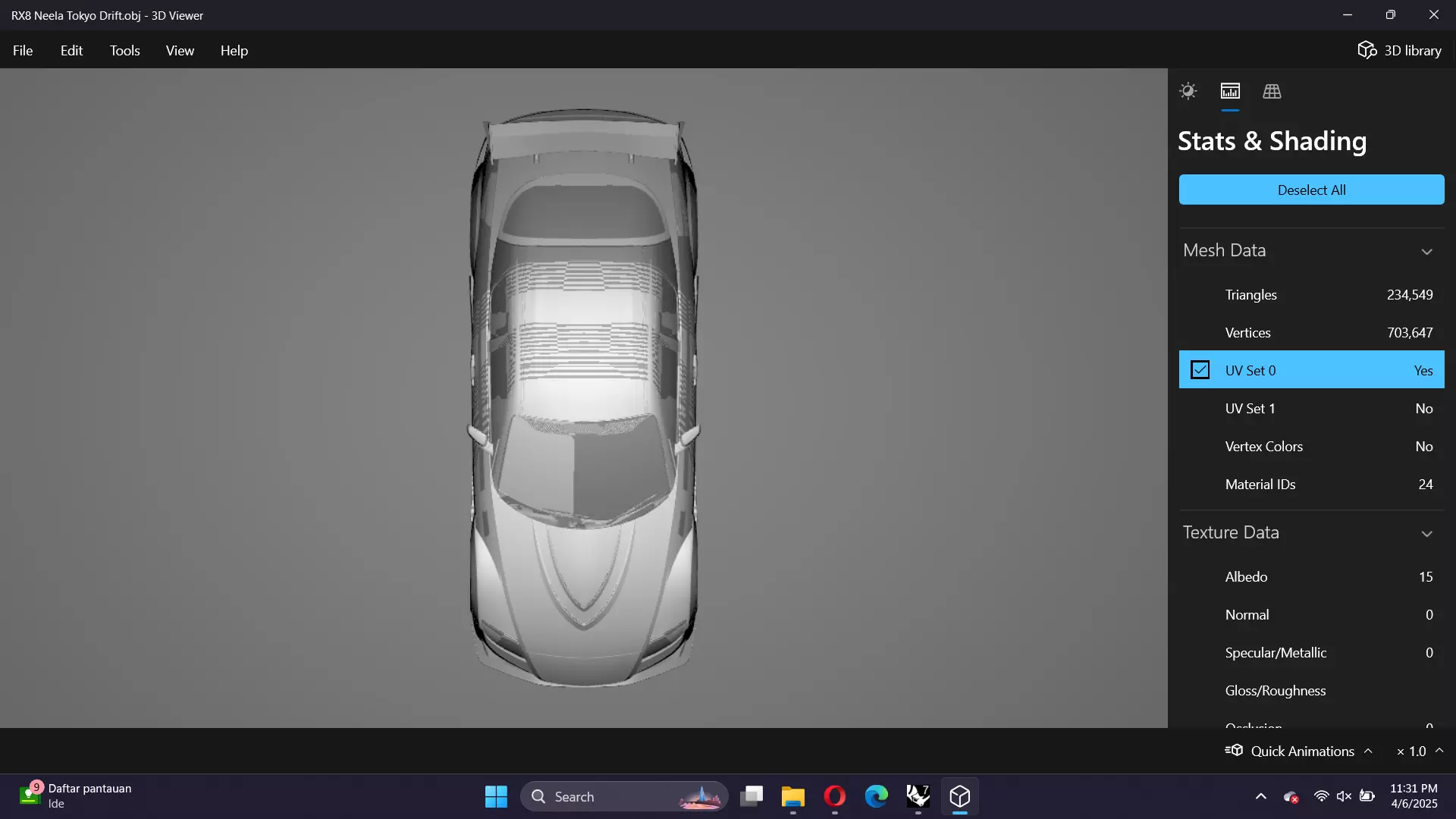 VeilSide Neela Mazda RX-8 Low-poly 3D model_27