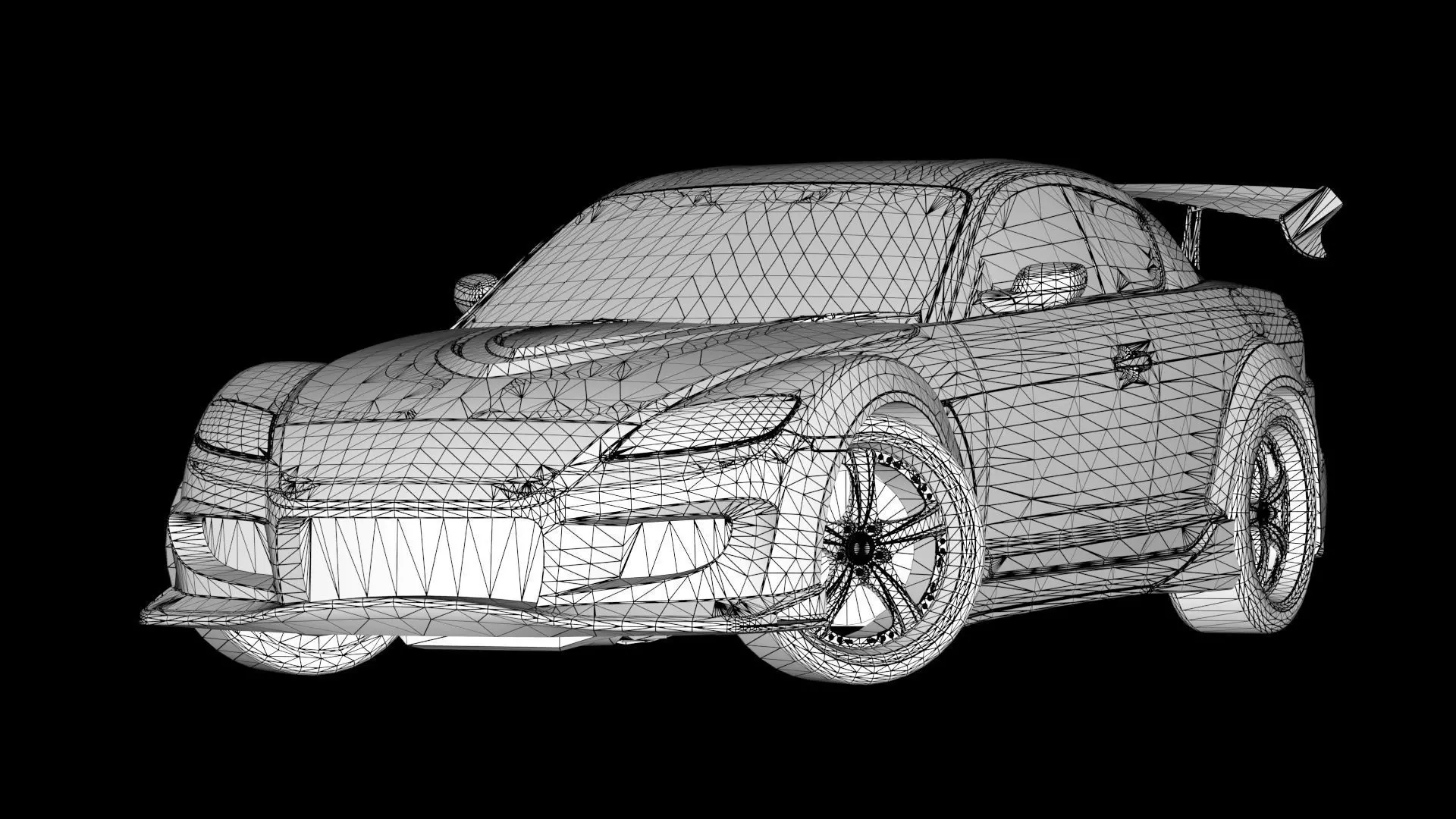 VeilSide Neela Mazda RX-8 Low-poly 3D model_15