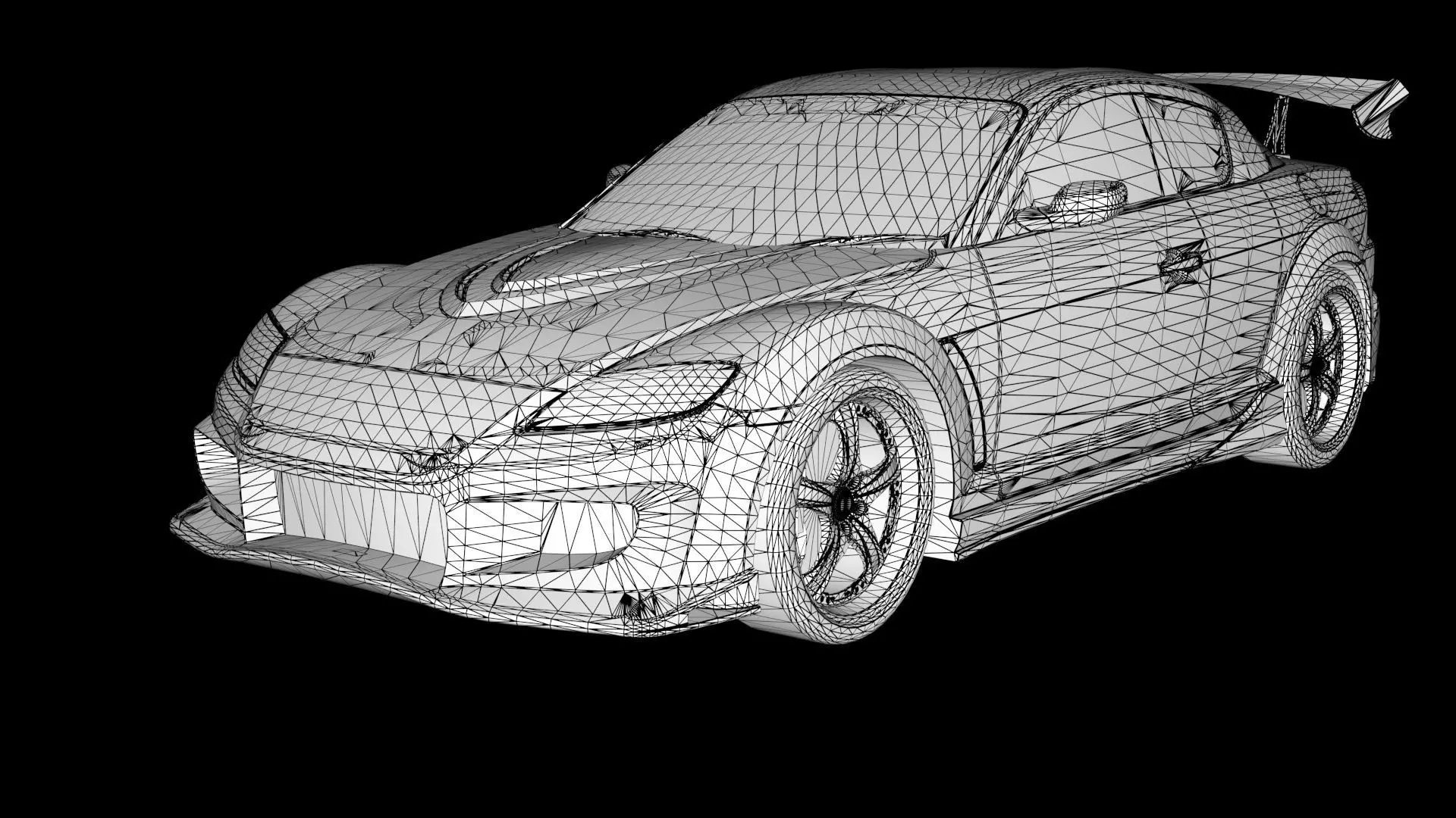 VeilSide Neela Mazda RX-8 Low-poly 3D model_12
