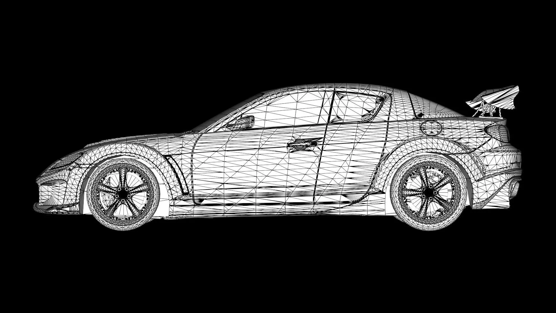 VeilSide Neela Mazda RX-8 Low-poly 3D model_19