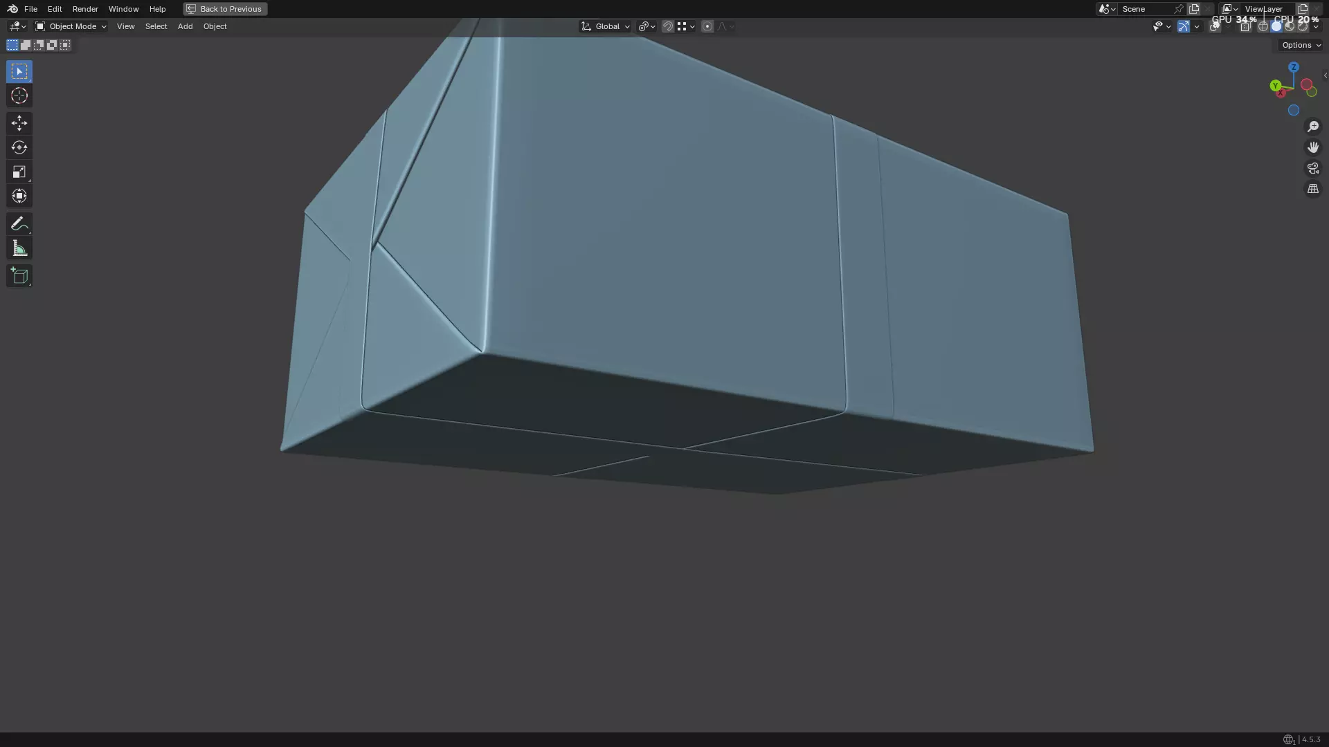 Wrapped Gift Box PBR 10 3D model_24