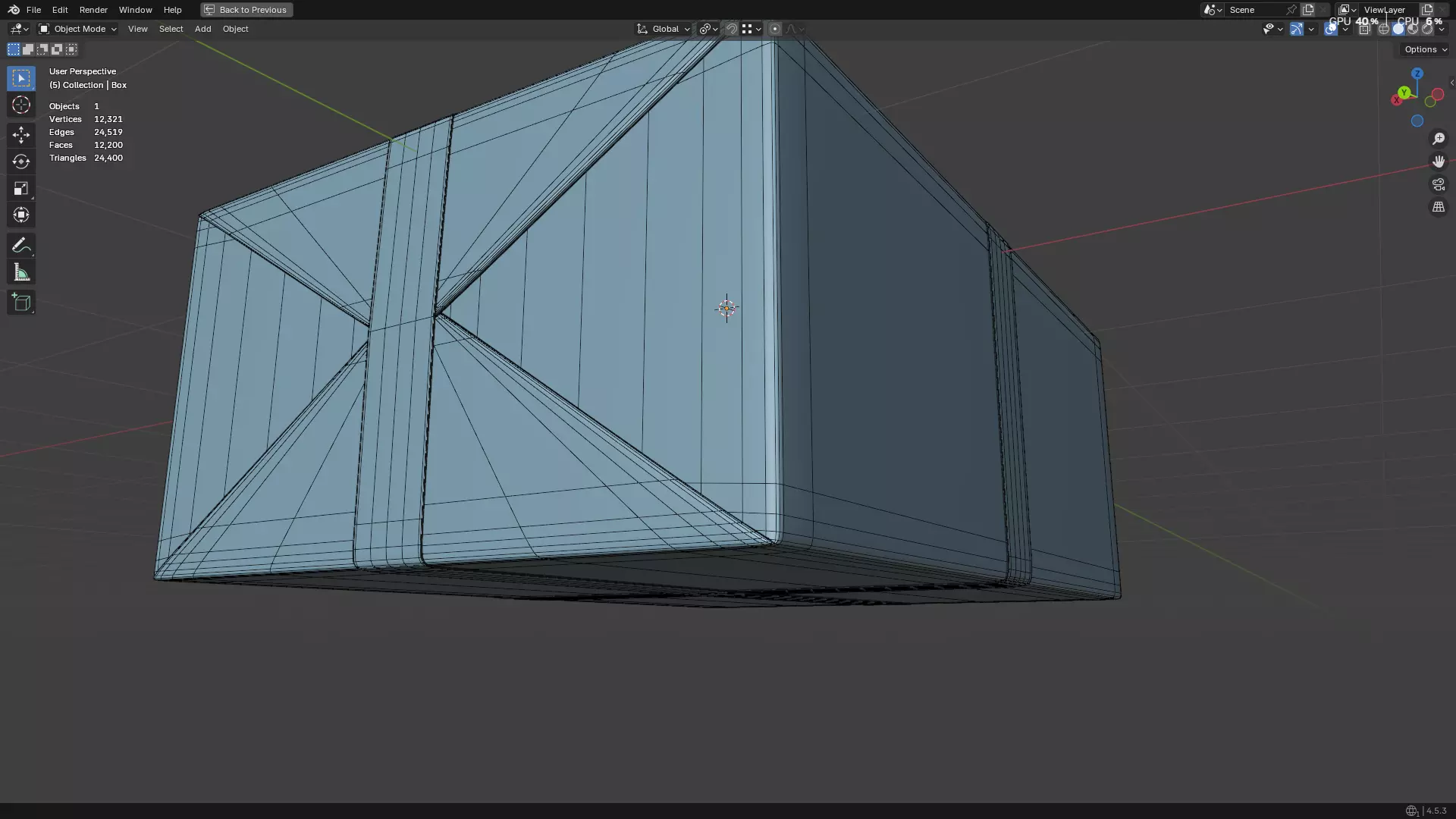 Wrapped Gift Box PBR 10 3D model_32