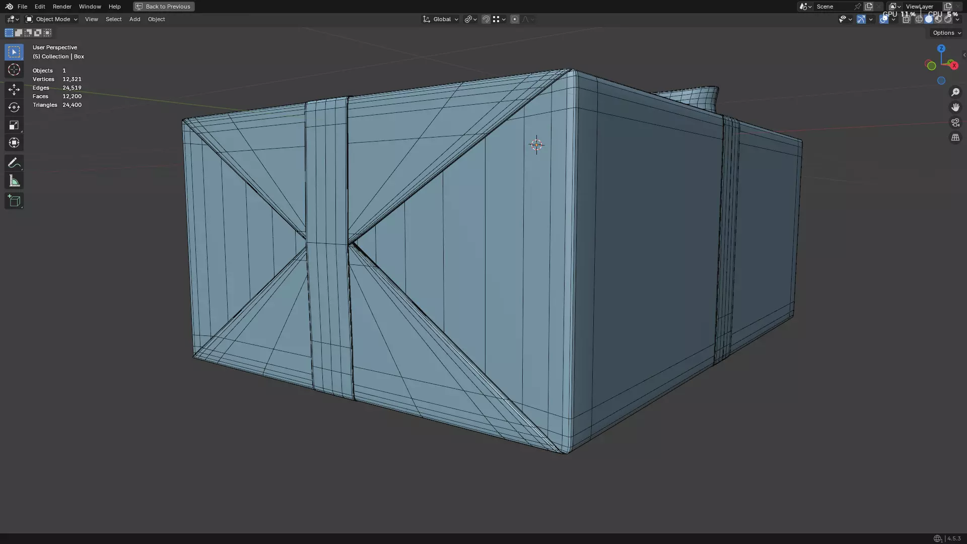 Wrapped Gift Box PBR 10 3D model_30