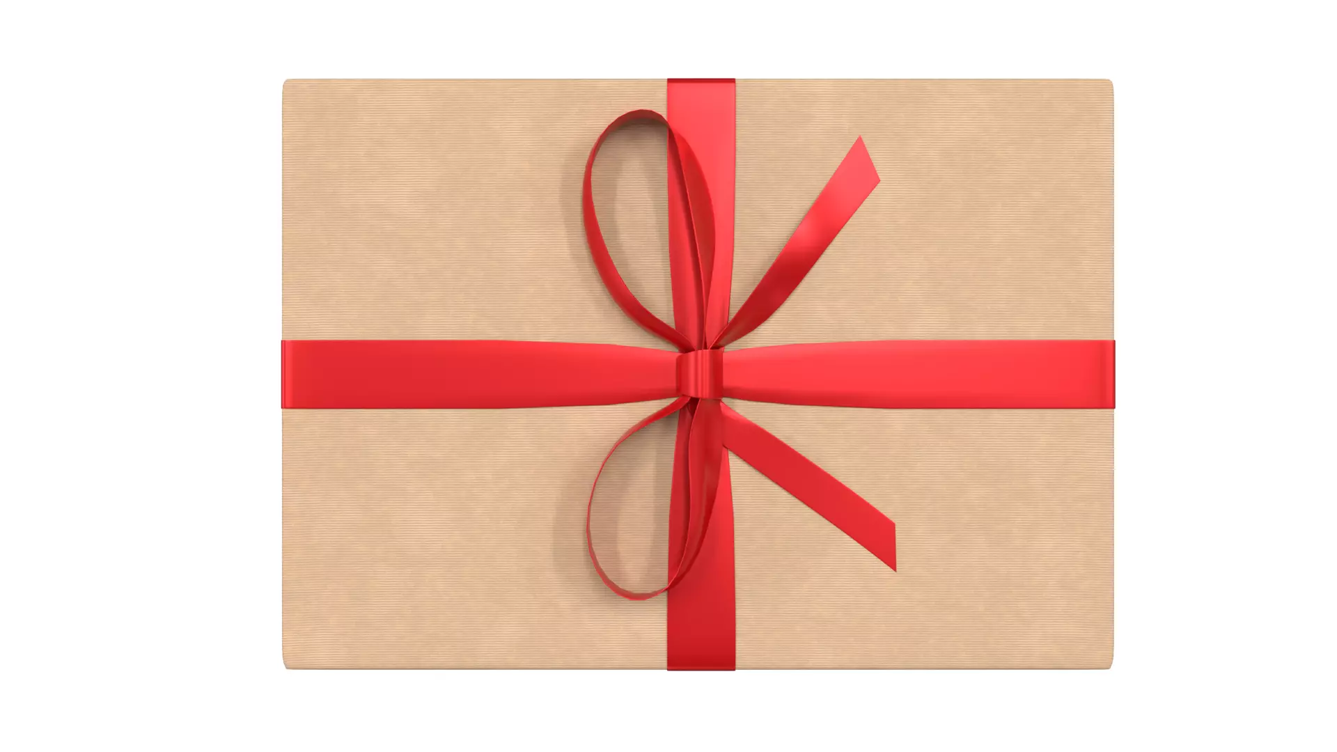 Wrapped Gift Box PBR 10 3D model_2