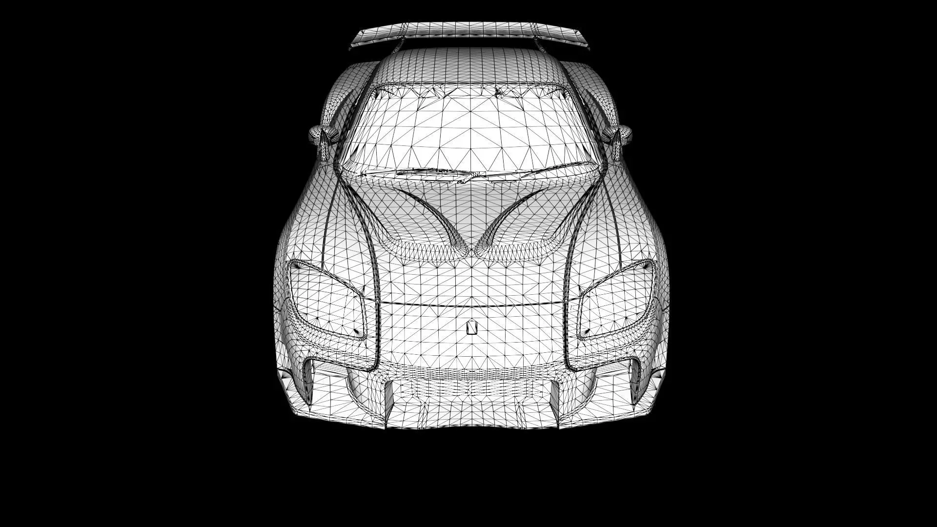 Veilside Mazda RX-7 Low-poly 3D model_20