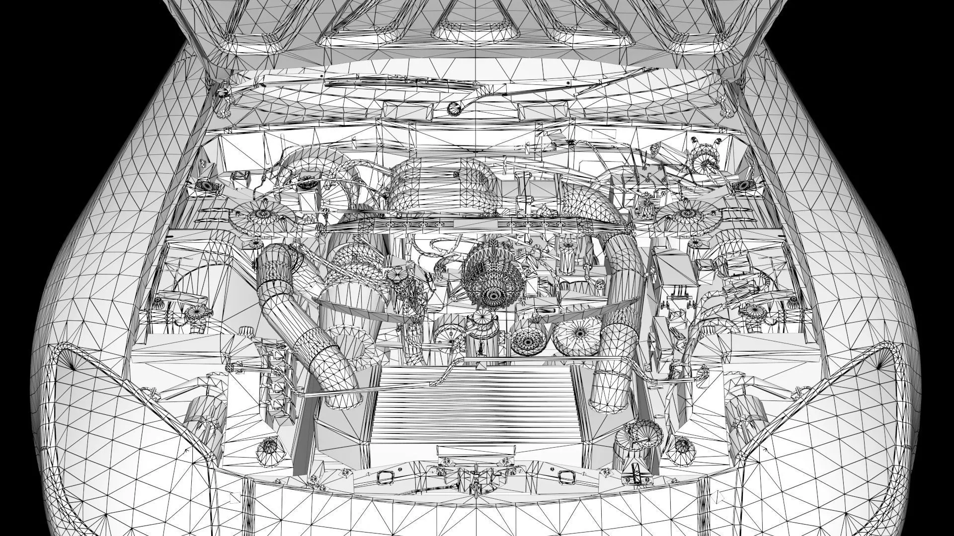 Veilside Mazda RX-7 Low-poly 3D model_21