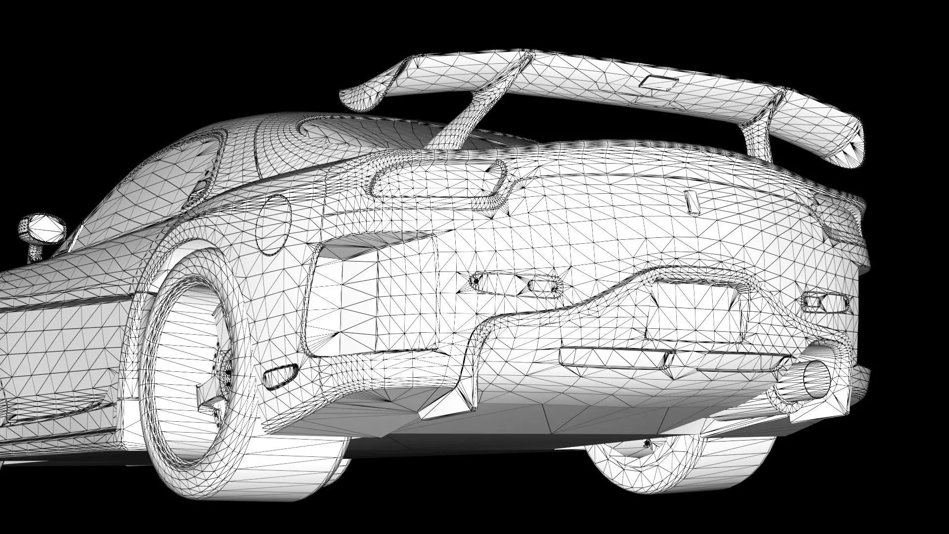 Veilside Mazda RX-7 Low-poly 3D model_14