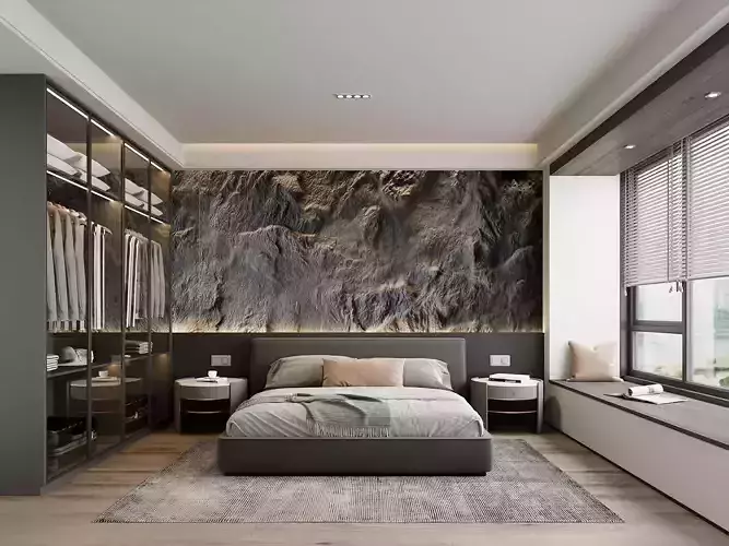 Modern Master Bedroom Suite