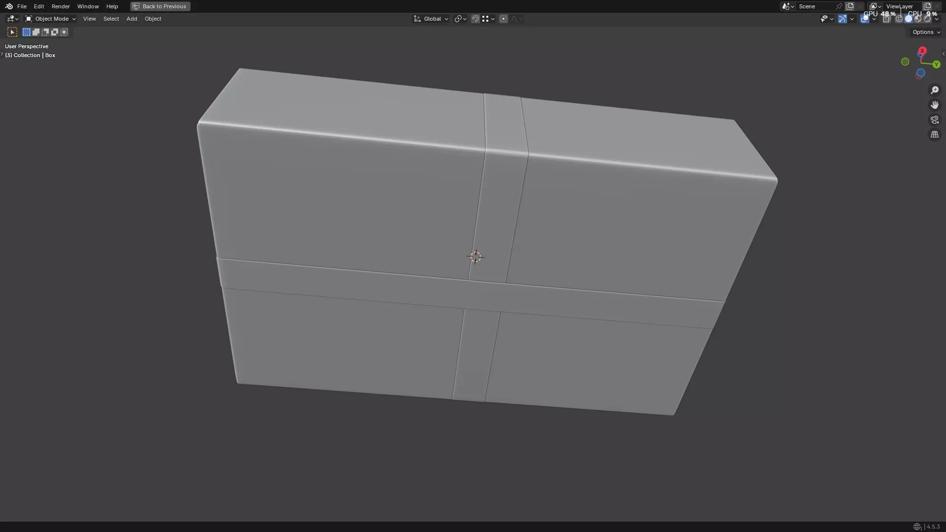 Wrapped Gift Box PBR 11 3D model_20