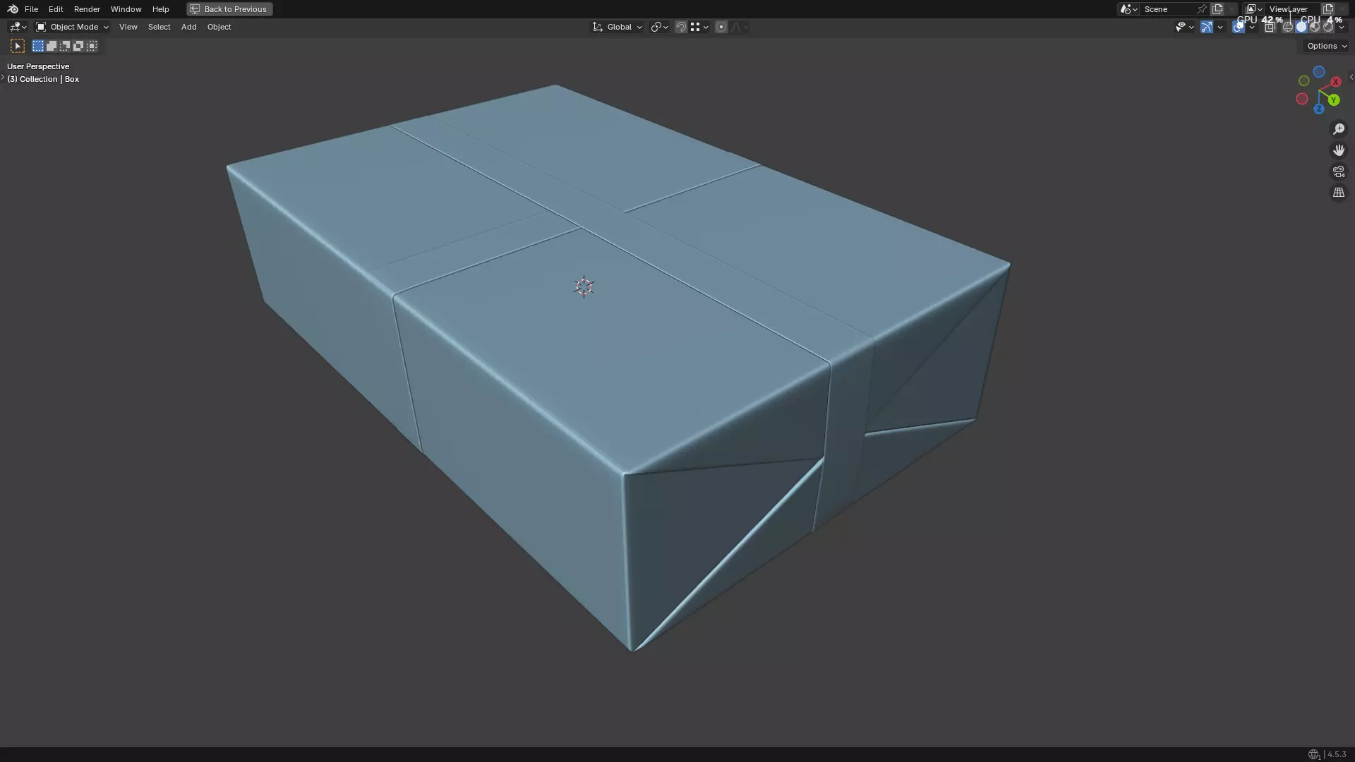 Wrapped Gift Box PBR 11 3D model_32