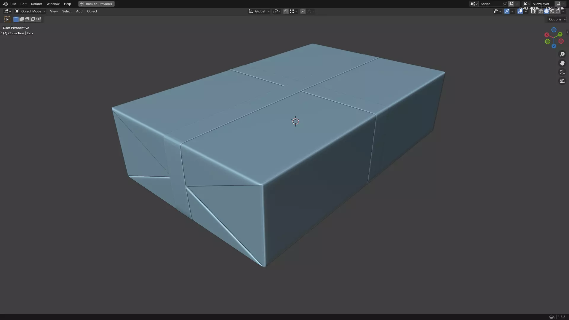 Wrapped Gift Box PBR 11 3D model_31