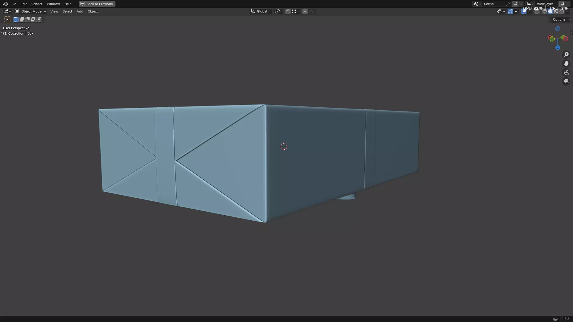 Wrapped Gift Box PBR 11 3D model_39