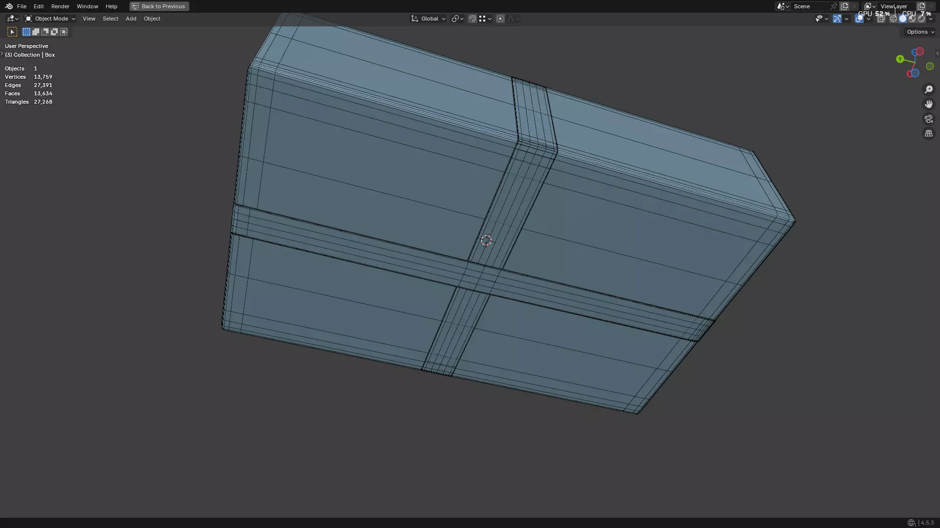 Wrapped Gift Box PBR 11 3D model_47