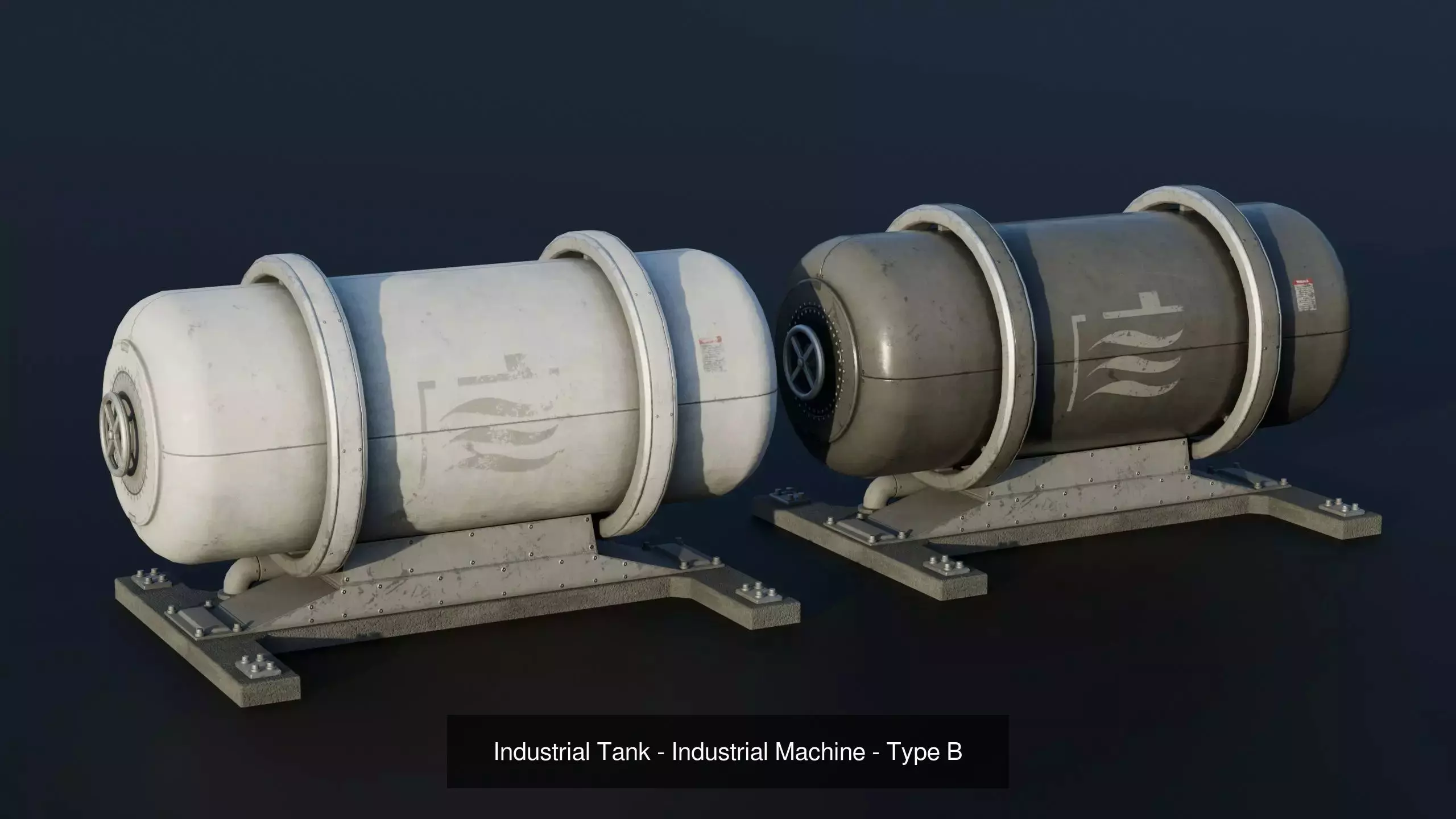 Roof Elements Pack - Industrial Props Collection _6