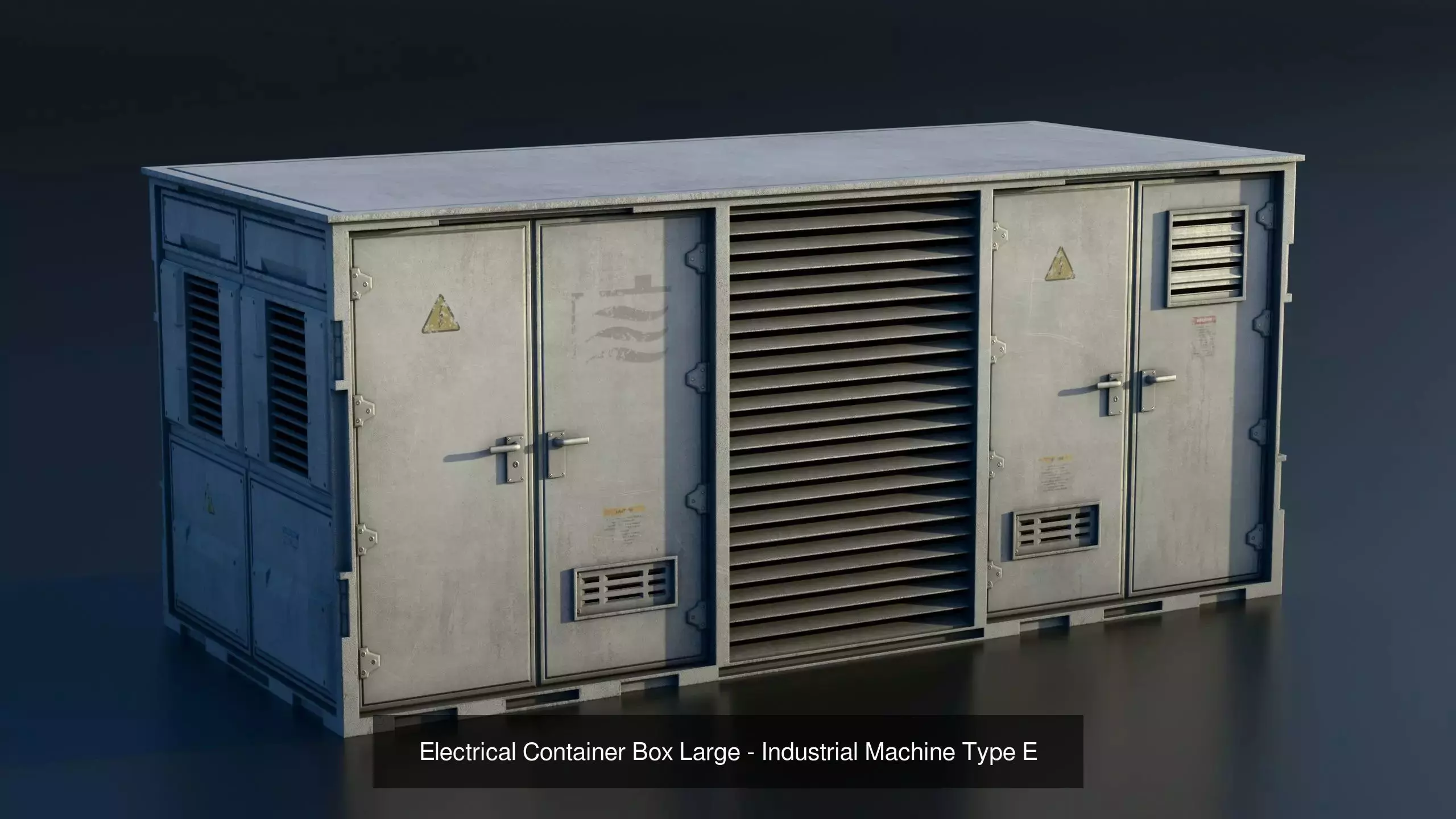 Roof Elements Pack - Industrial Props Collection _9