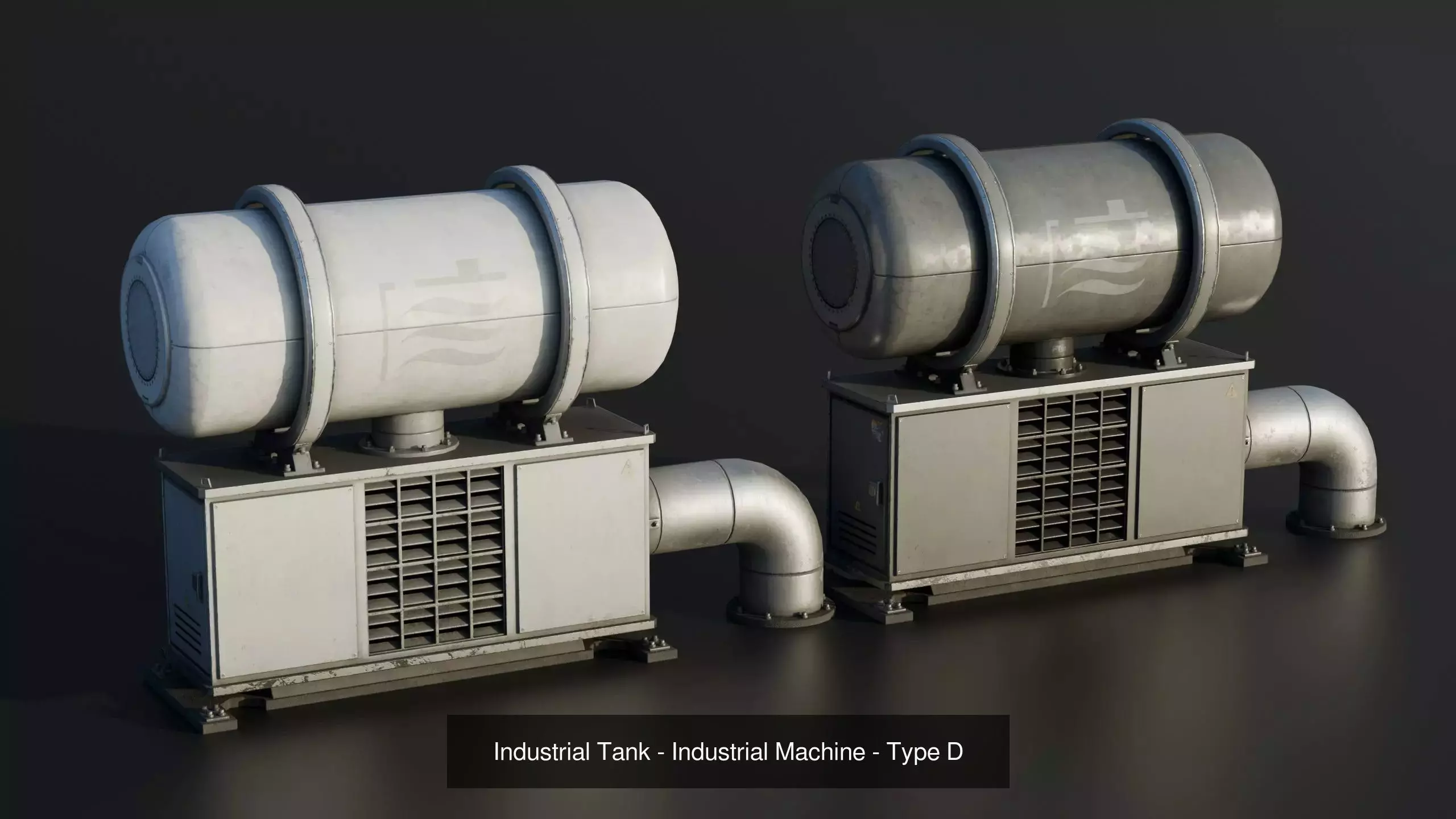 Roof Elements Pack - Industrial Props Collection _8