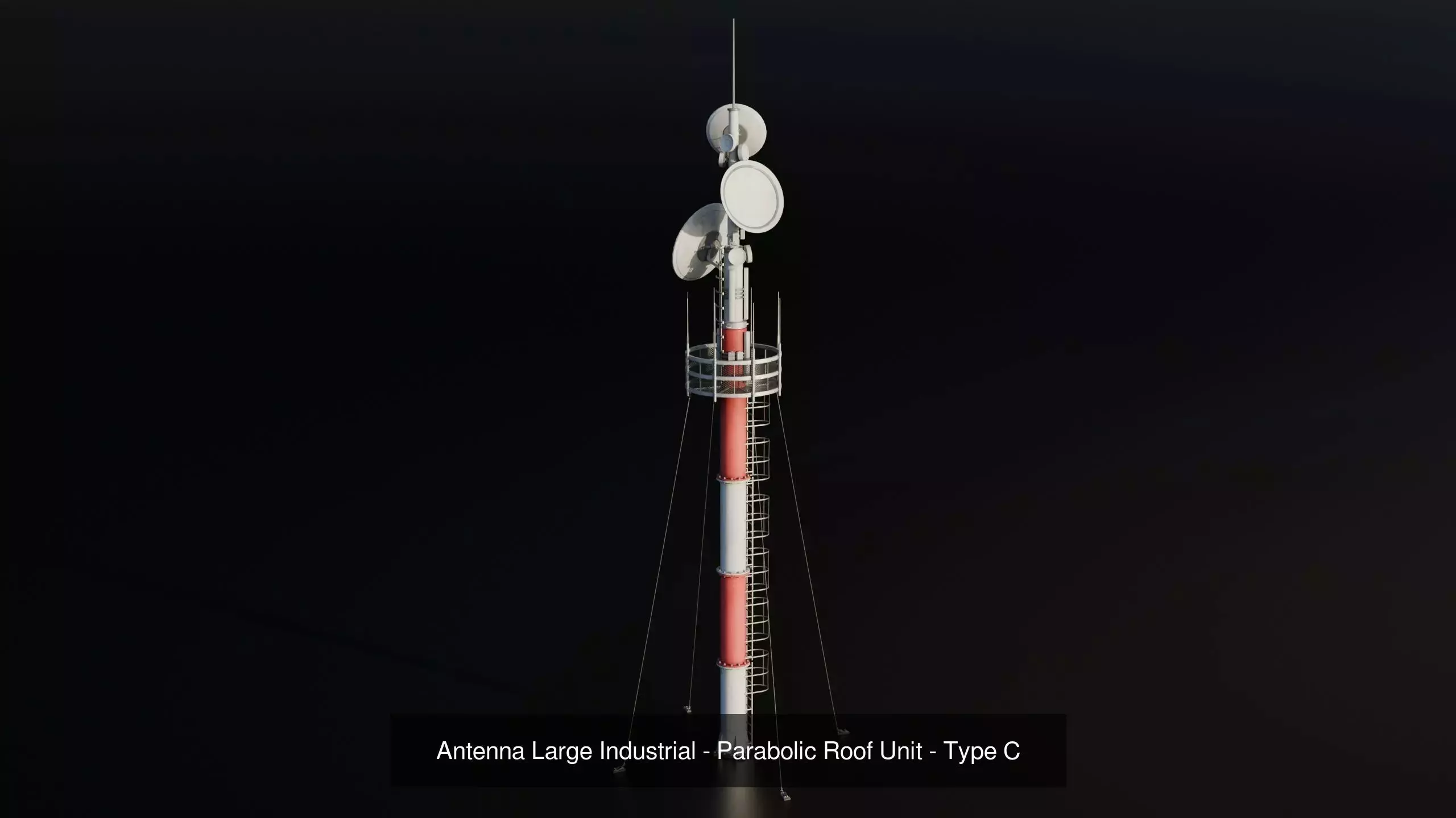 Roof Elements Pack - Industrial Props Collection _2