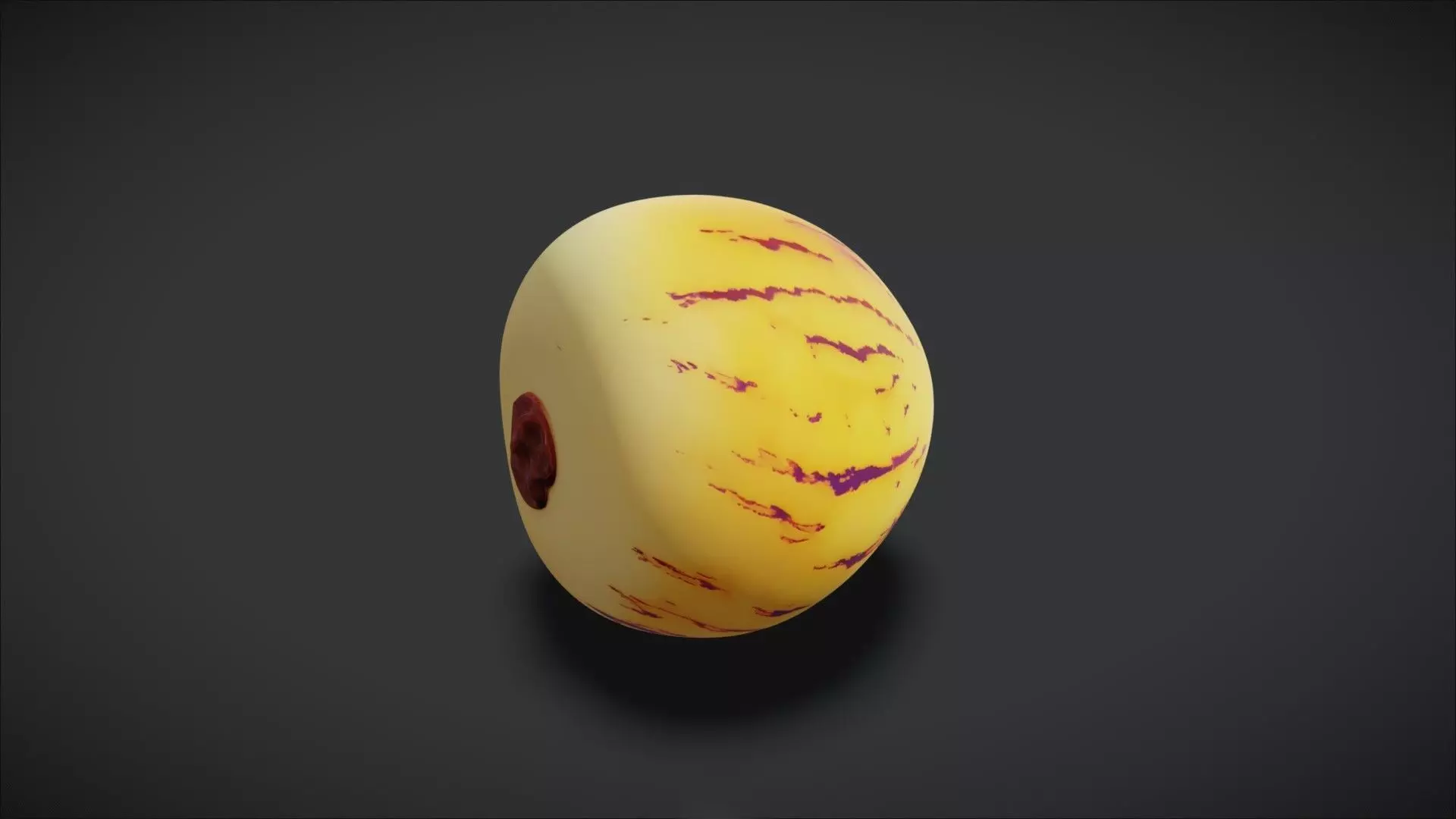 Pepino Melon 3D model_1