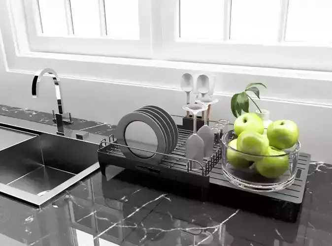 Stainless Steel Drying Rack Kitchen Counter Top