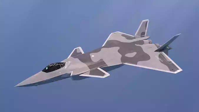 J-20 aircraft model