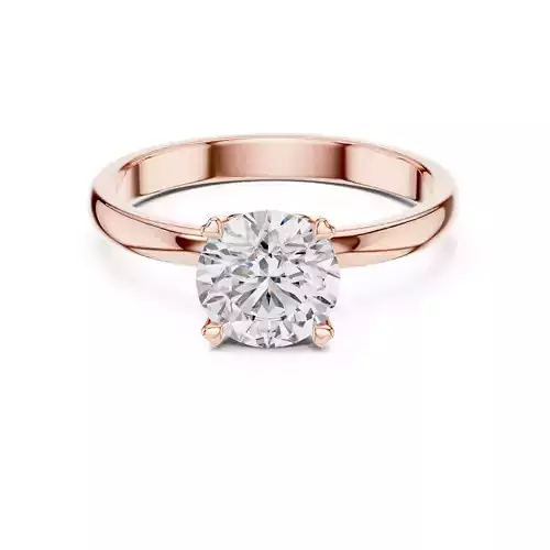 Round Diamond Solitaire Ring