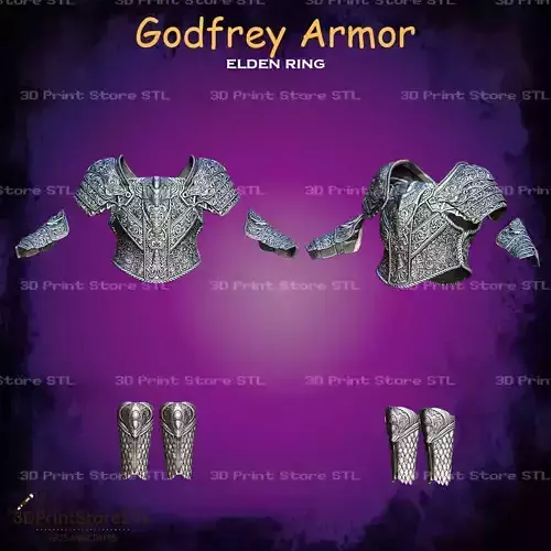 Godfrey Armor Cosplay Elden Ring - STL File