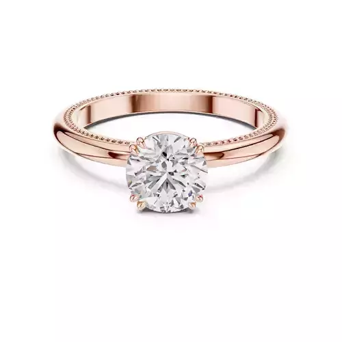 Round Diamond Solitaire Ring