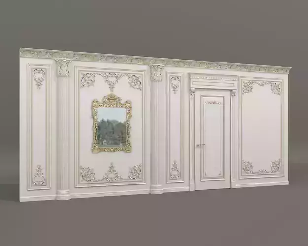 Wall Molding in Classic French style 53