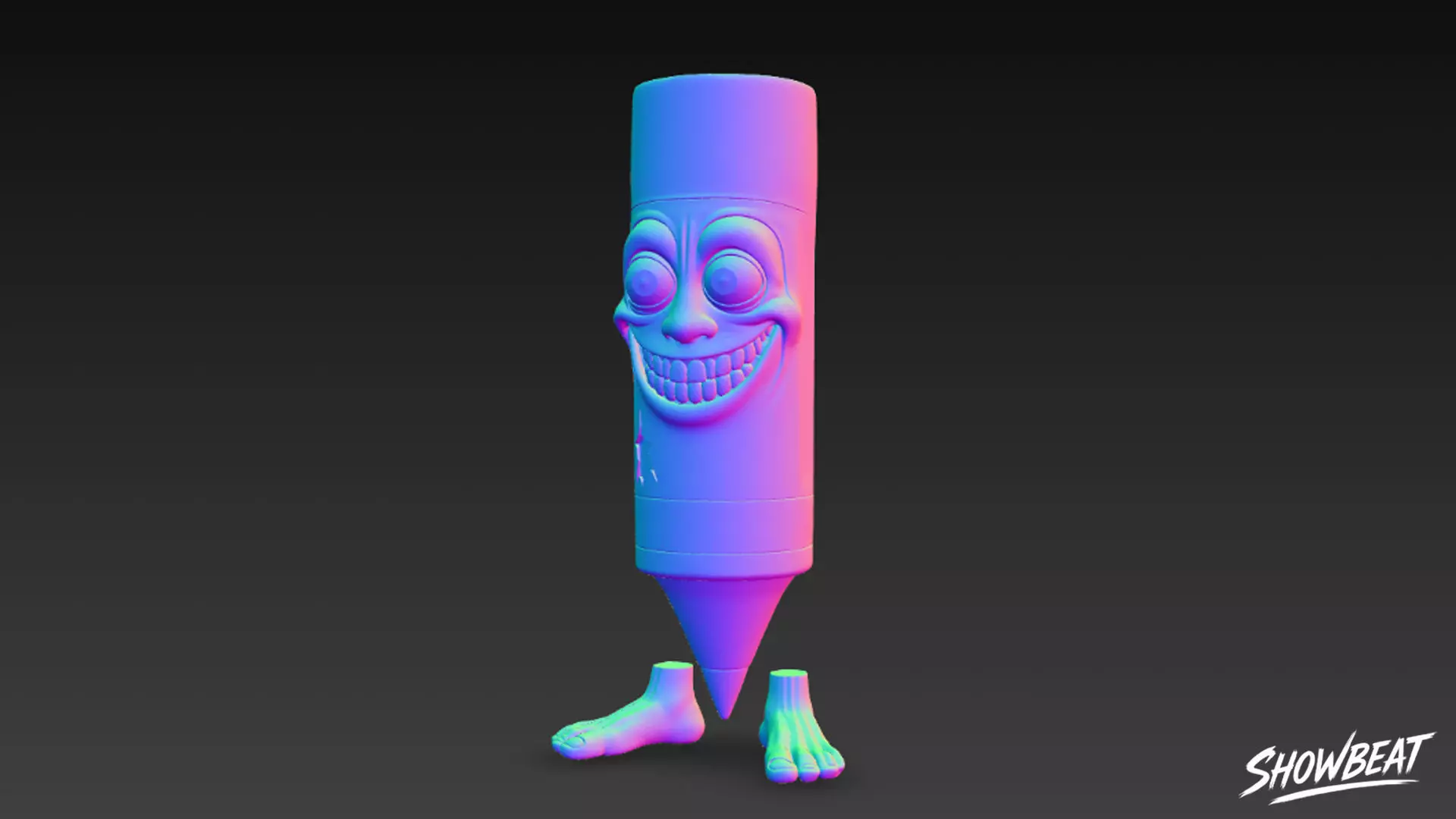 Babrakhmatmatmatmatmatu - Italian BrainRot Low-poly 3D model_8