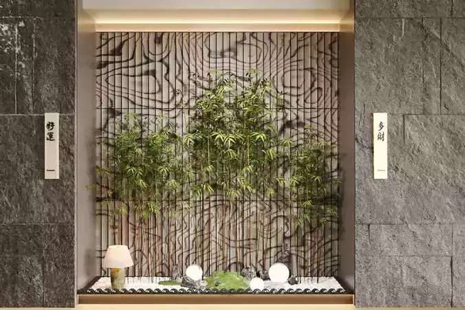 Chinese   style indoor landscape ornament