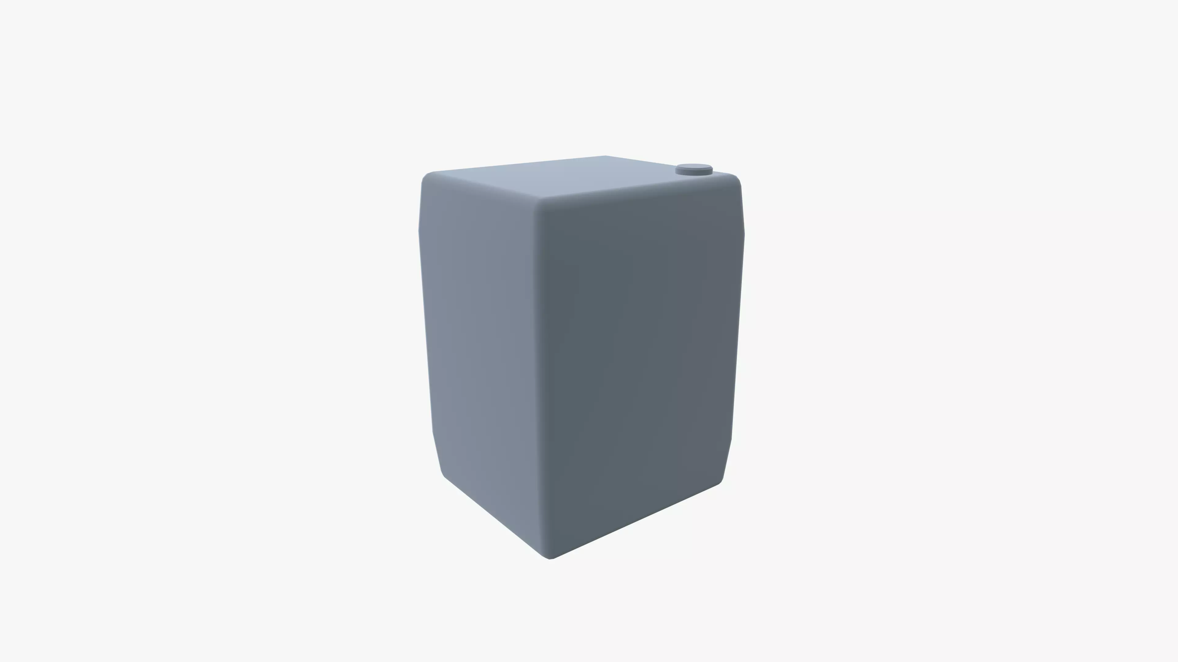 Square barrel 3D model_4