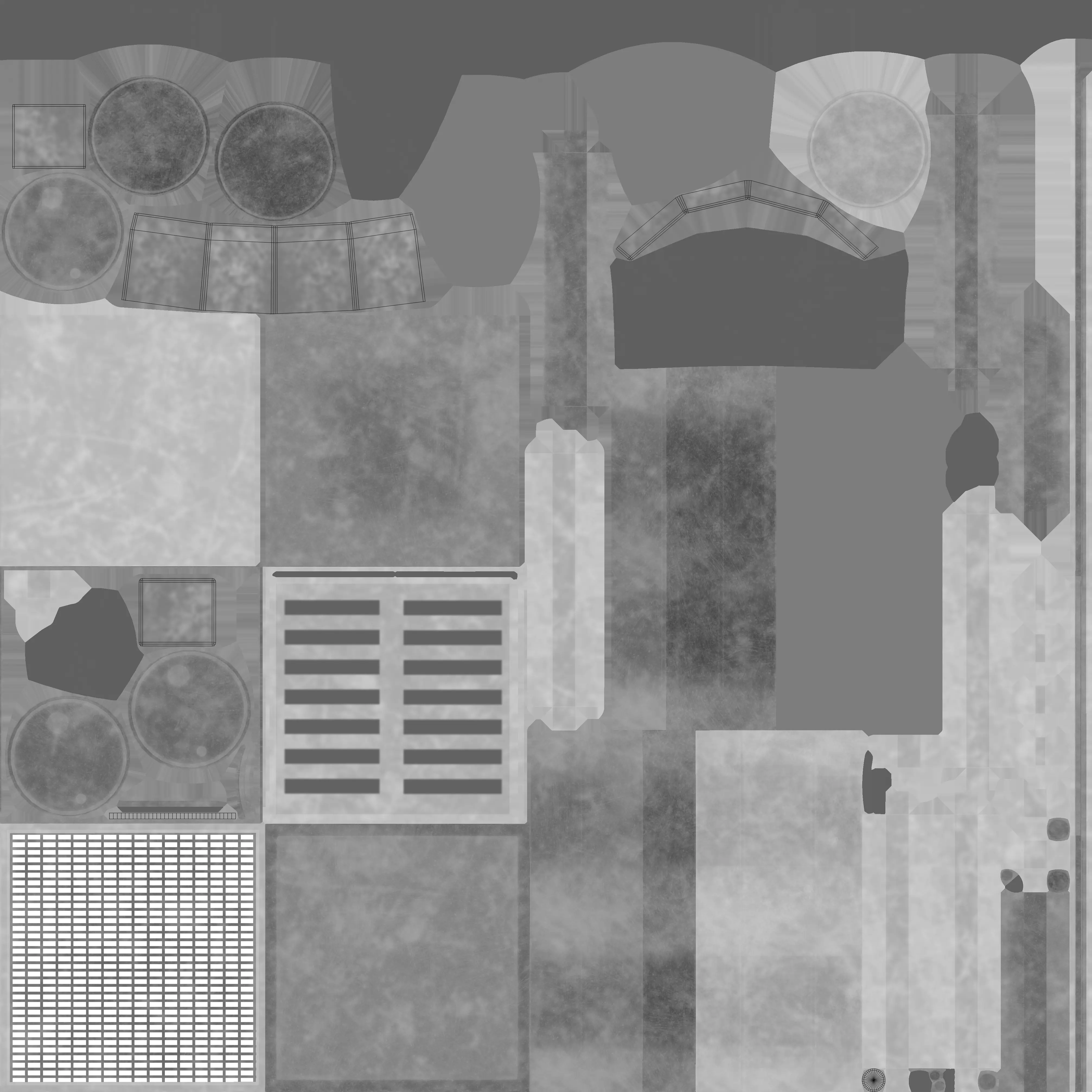 Square barrel 3D model_13