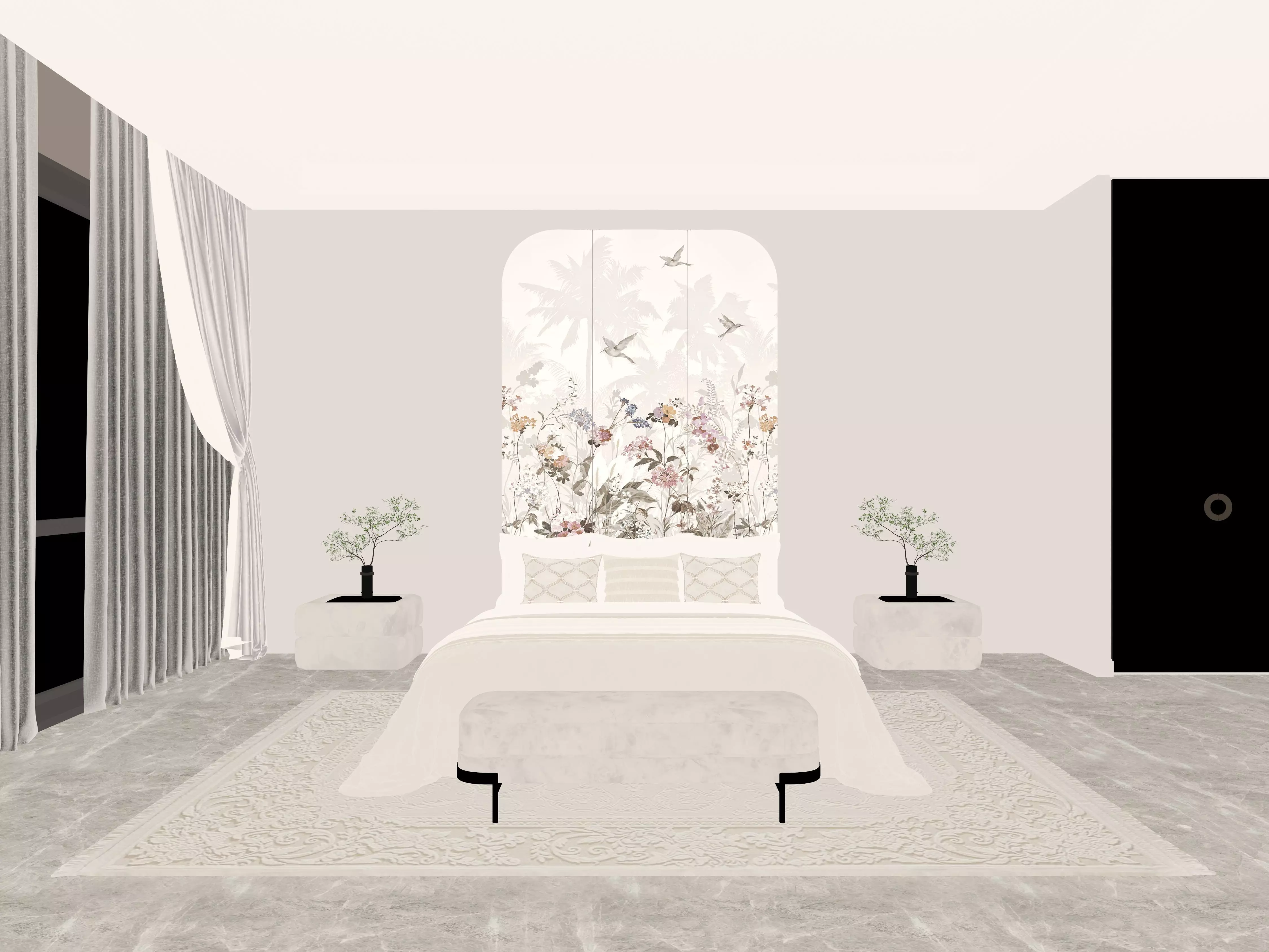 Bedroom 18 3D model_3