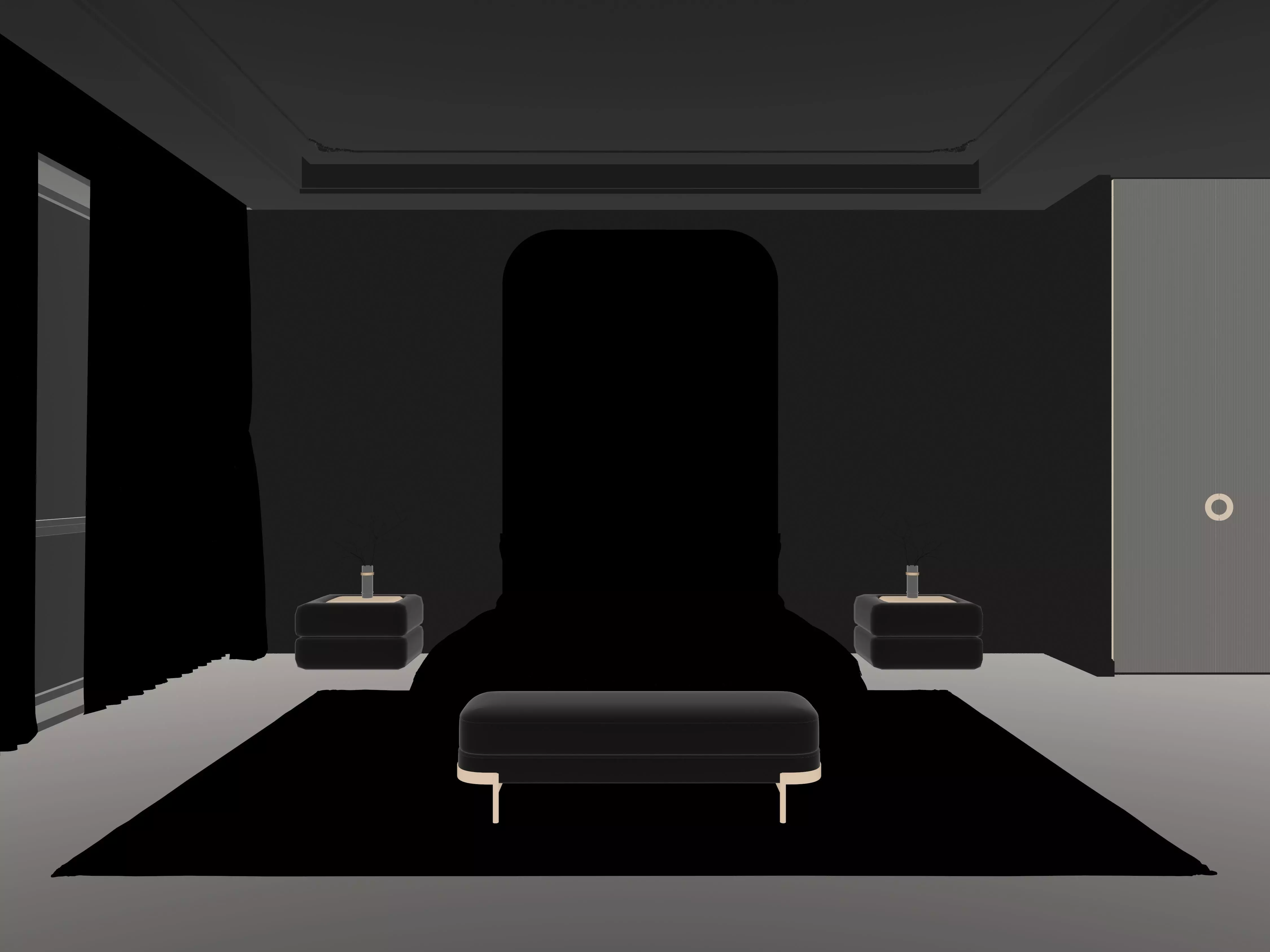 Bedroom 18 3D model_7