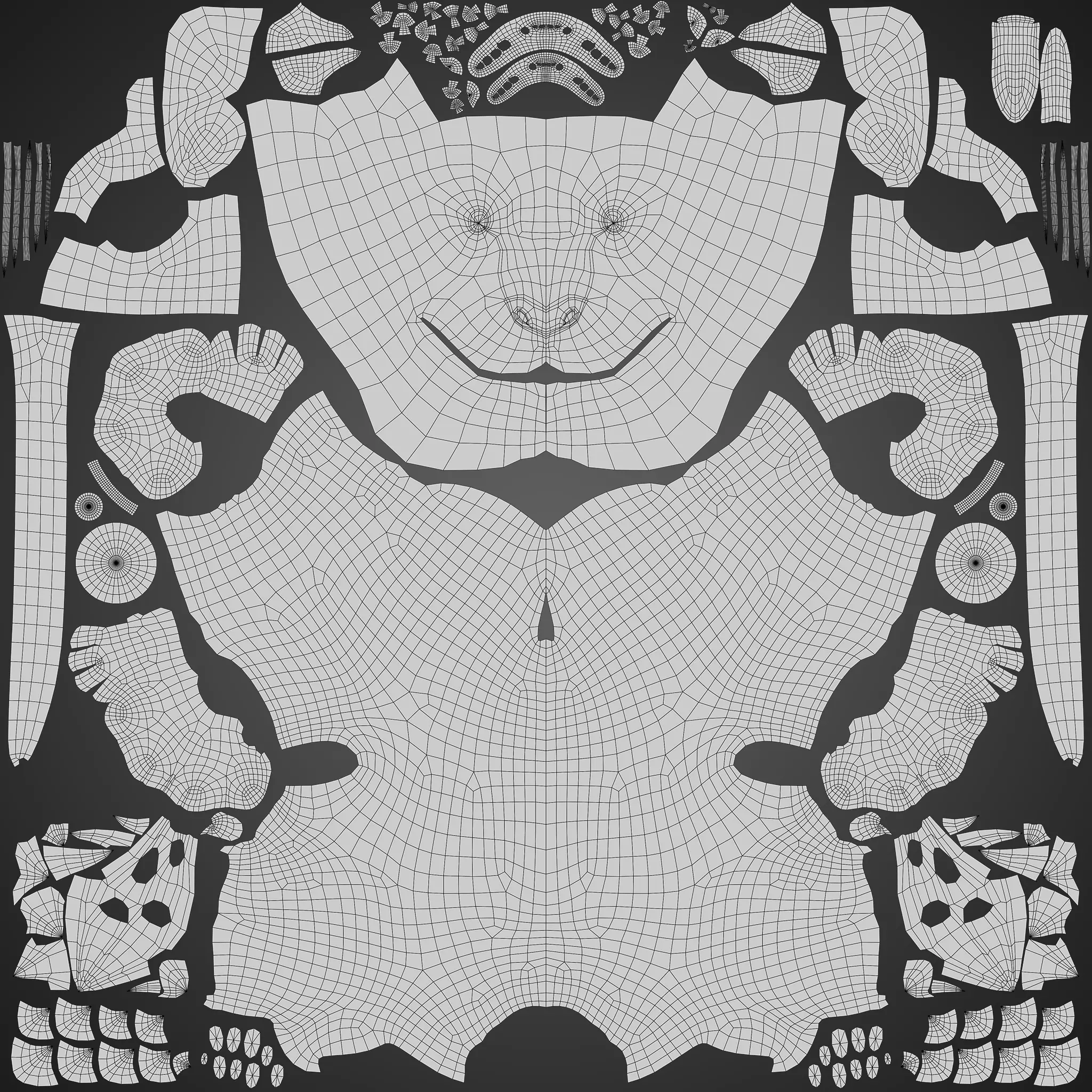 Dark Lion - Stylized Rigged Character from the Lion Pride Series Low-poly 3D model_7