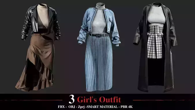 3 Girls Outfit
