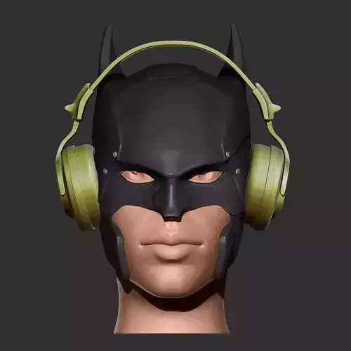 Batman Head Headphone Holder