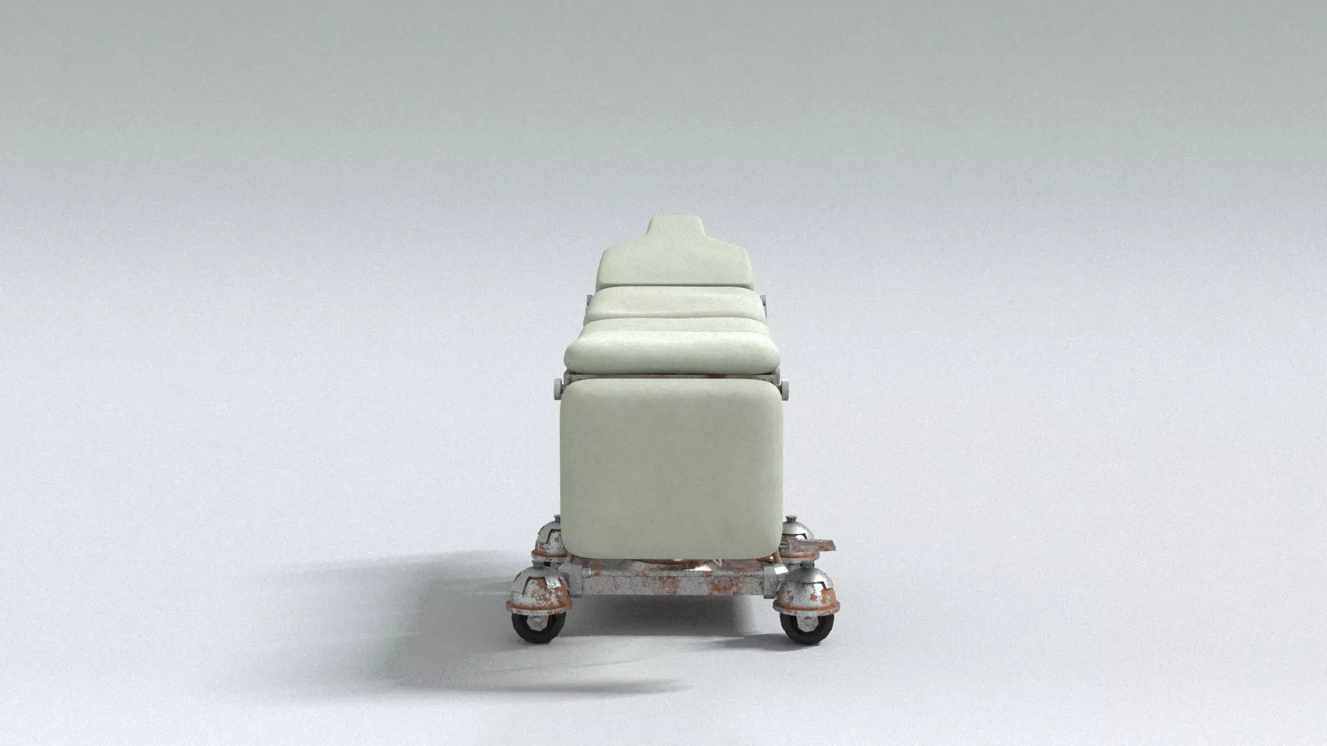 laos Hospital Bed 3D model_0