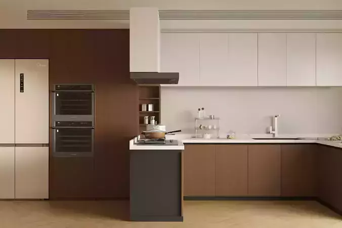 open kitchen