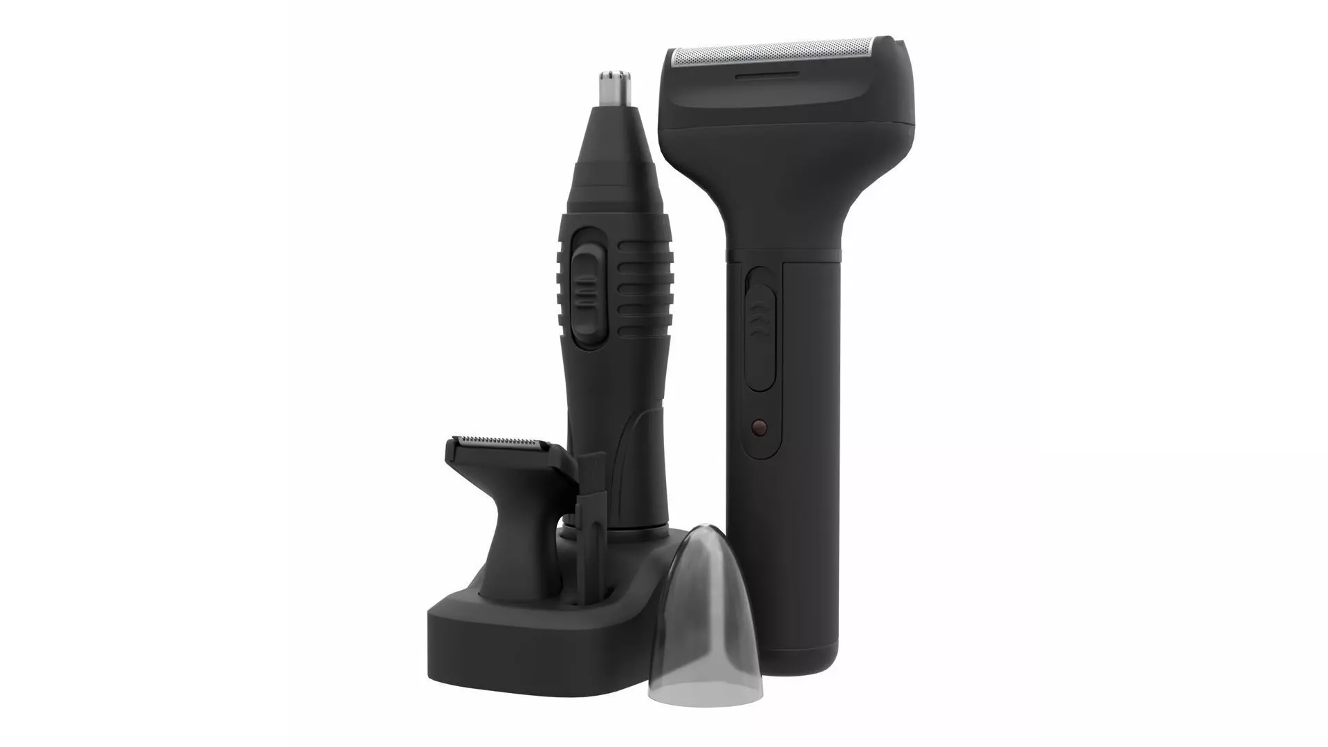 Trimmer and shaver set 3D model