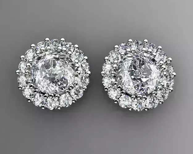 Diamond Earrings Puset
